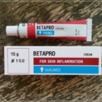 Крем Qualimed "Betapro" противовоспалительное, противозудное, противоаллергическое и противомикробное средство