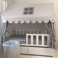 Детская кроватка-домик Babyloudge