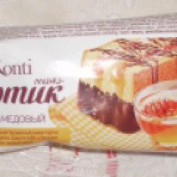 Мини-тортик BiSKonti "Молочно-медовый"