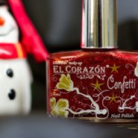 Лак для ногтей El Corazon Confetti