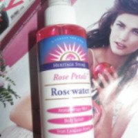 Розовая вода Heritage Products Rosewater Rose Petals