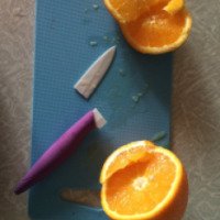Нож керамический для чистки овощей Hatamoto Home HC070W-PUR