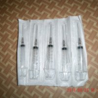 Шприцы для инъекций одноразовые Disposable Syringe