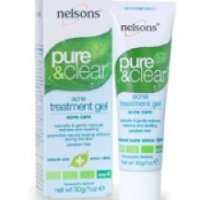 Гель против угревой сыпи Nelson "Pure & Clear" Acne Treatment Ge