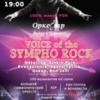 Рок-хиты в исполнении симфонического оркестра Андрея Черного "Voice of the Sympho Rock" (Украина, Харьков)