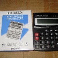 Калькулятор Citizen SDC-878V