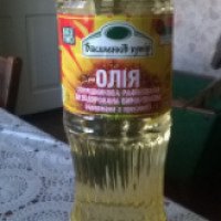 Масло подсолнечное рафинированное дезодорированное "Василенков хутор"