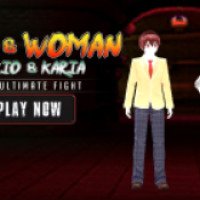 Человек и девушка - Fight - 3D - игра для Android