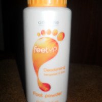 Дезодорирующий тальк для ног Oriflame Feet Up Foot powder