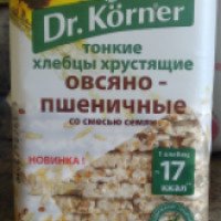 Хлебцы Dr. Korner "Овсяно-пшеничные"
