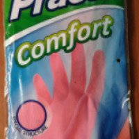Перчатки хозяйственные резиновые Paclan Practi Comfort