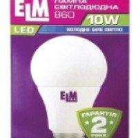 Светодиодная лампа ELM LED B60 10W E27 4000 PA-10