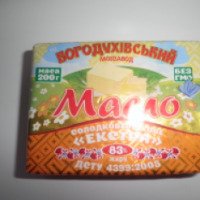 Масло Богодуховский молокозавод "Экстра сладкосливочное" 83%