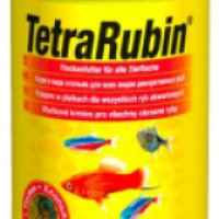 Корм Tetra Rubin в виде хлопьев с натуральными добавками для усиления естественной окраски рыб