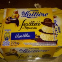 Молочный десерт Nestle "Ванильный мусс La Laitiere"