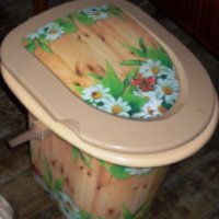 Ведро-туалет Башпласт Альтернатива