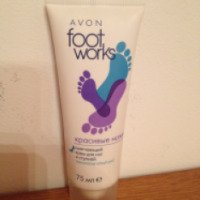 Смягчающий крем для ног и ступней Avon Foot Works Технология Virtual Pad