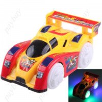 Электронная гоночная машина TinyDeal FTY-21206 со светящимися колесами и музыкой
