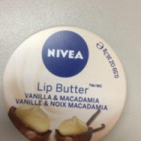 Бальзам для губ Nivea Lip Butter Vanilla & Macadamia