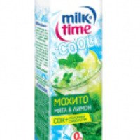 Сывороточный напиток MilkTime Cool Мохито "Мята и Лимон"