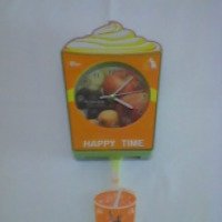 Часы настенные кухонные "Happy time"