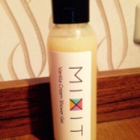 Питательный гель для душа MIXIT с экстрактом ванили и дамианы