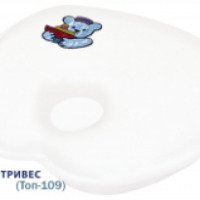 Подушка ортопедическая под голову для детей до года Тривес ТОП-109