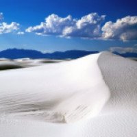 Пустыня белых песков, долина Тулароза (США, штат Нью-Мексико)