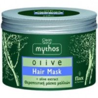Питательная интенсивная маска для волос Clean Skin Mythos "С экстрактом оливы и сои"