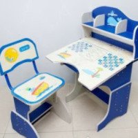 Детский набор стол и стульчик Bambi