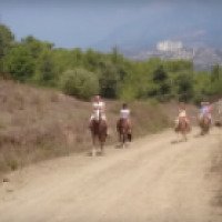 Прогулка верхом на лошадях (Турция, Аланья)