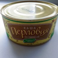 Каша перловая со свининой "Краснокамский мясокомбинат"