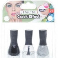 Набор лаков для ногтей Limoni Crack Effect