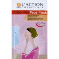 Маска для лица L'action Cosmetique Clear Skin
