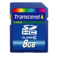 Карта памяти Transcend SD 16 Gb class 6