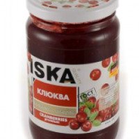 Консервы ISKA Клюква протертая с сахаром