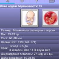 Календарь беременности - приложение для Android