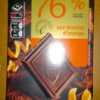 Шоколад дегустационный горький Auchan Noir 76%