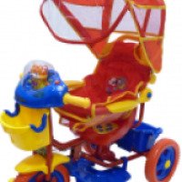 Детский трехколесный велосипед Family "Кот Леопольд"