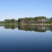 Отдых на Печенежском водохранилище 