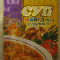 Суп АБВГДейка с курицей Roual food