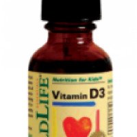 Витамин D3 ChildLife с ягодным вкусом