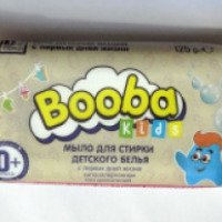 Хозяйственное белое мыло Booba для стирки детского белья