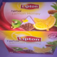 Напиток фруктово-травяной ароматизированный Lipton Lemon Honey