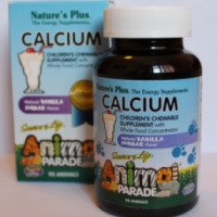 Кальций для детей в жевательных таблетках Nature's Plus Animal Parade Calcium