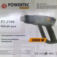 Пистолет горячего воздуха Powertec PT 2106