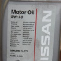 Моторное масло Nissan Motor Oil 5W-40