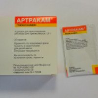 Препарат для лечения суставов и позвоночника Инкамфарм Артракам