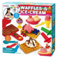 Набор пластилина PlayGo "Вафли и мороженое"