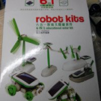 Конструктор на солнечных батареях Yangguangshidai Robot Kits 6 в 1